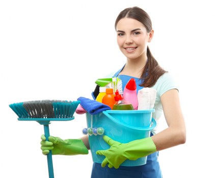 Experienced cleaners in Paddington working on a commercial property interior